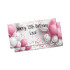 Pink Birthday Banner